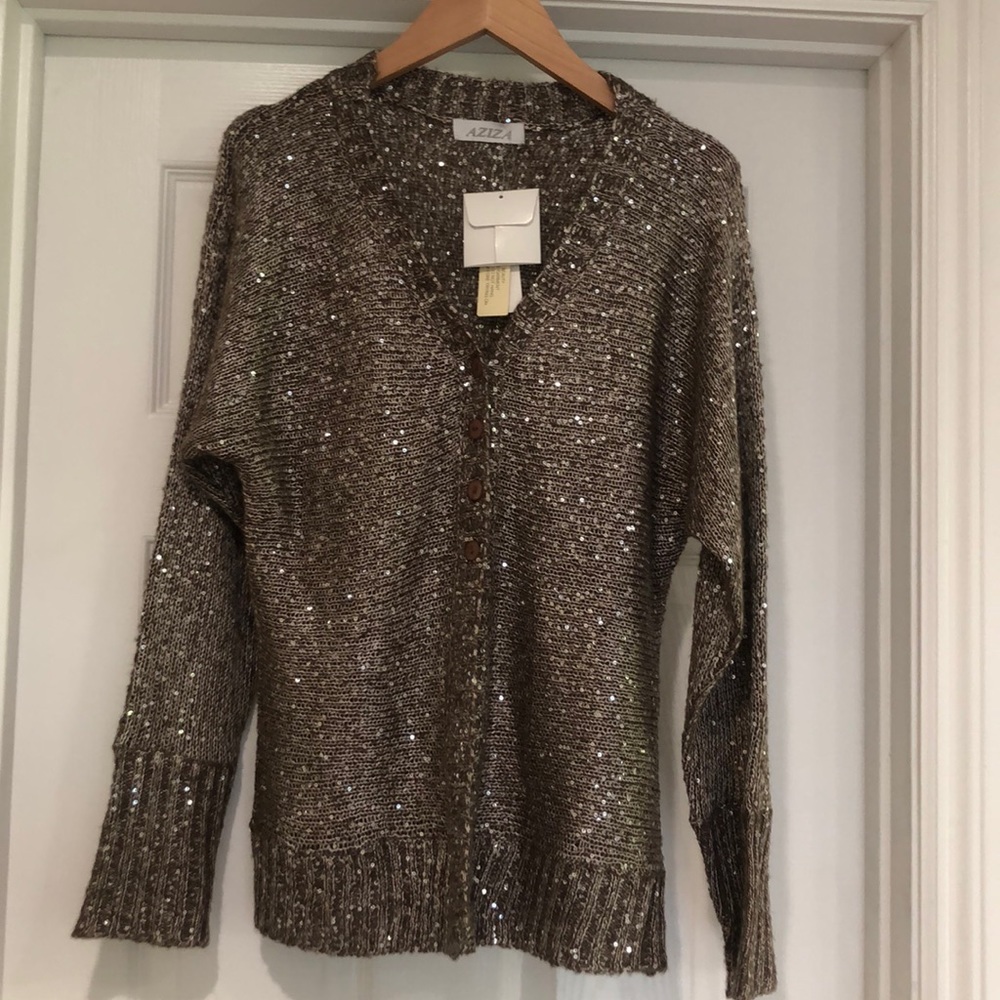 Aziza Cardigan with Sparkles